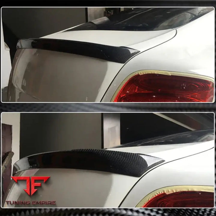 BENTLEY CONTINENTAL GT CARBON FIBER REAR TRUNK SPOILER 2012-2014Y