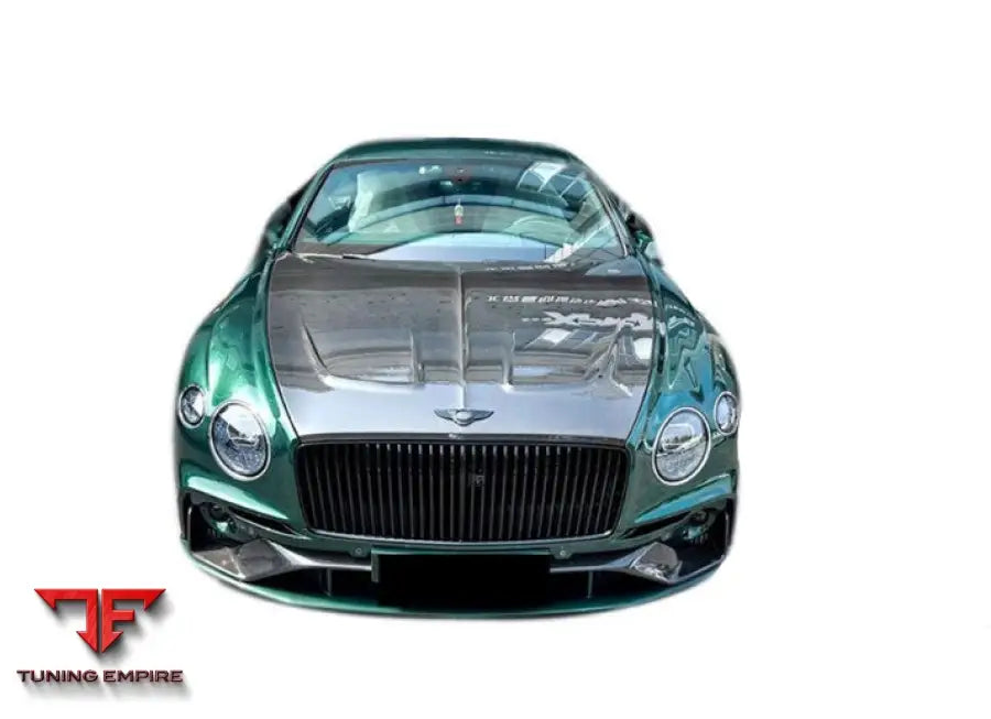 BENTLEY CONTINENTAL GT GTC CARBON FIBER FRONT BONNET HOOD 2018-2024Y