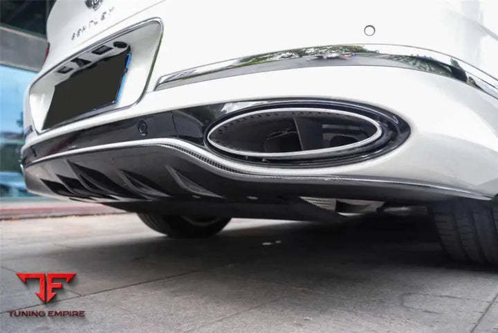 BENTLEY CONTINENTAL GT & GTC EDITON STYLE DRY CARBON FIBER REAR LIP BSD