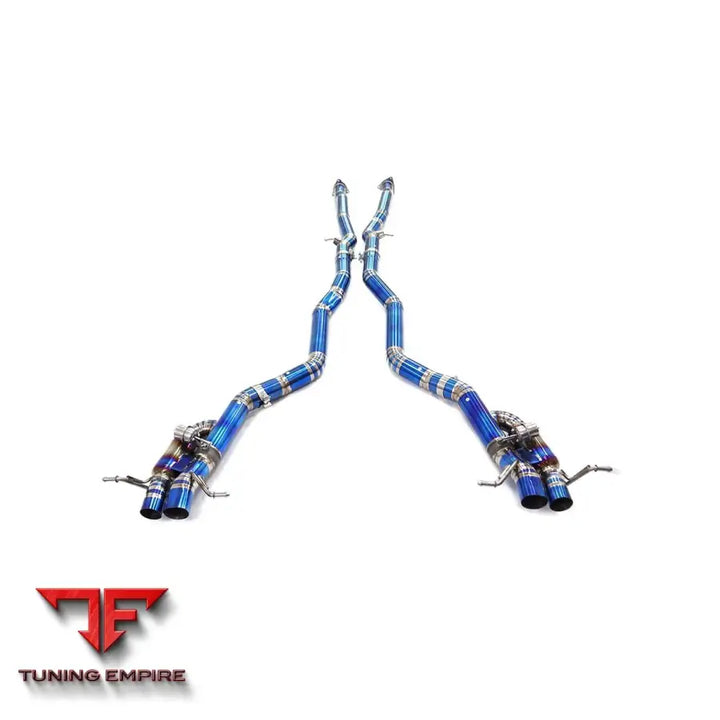 BENTLEY CONTINENTAL GT MK2 6.0T TITANIUM CATBACK RAZOR EXHAUST WITH MUFFLER VALVE
