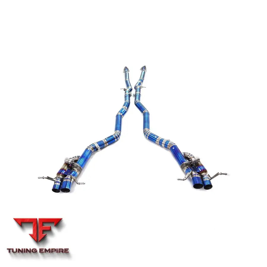 BENTLEY CONTINENTAL GT MK2 6.0T TITANIUM CATBACK RAZOR EXHAUST WITH MUFFLER VALVE