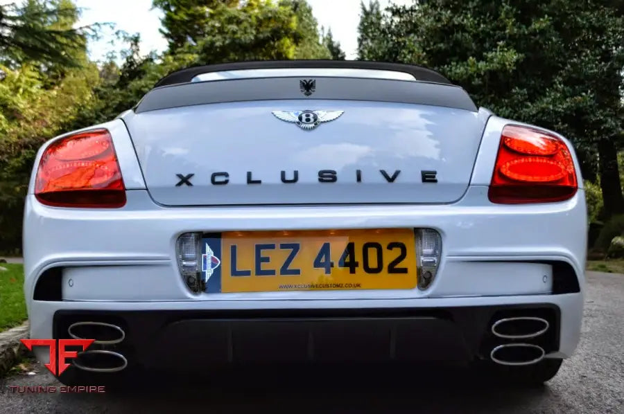 BENTLEY CONTINENTAL GT REAR BUMPER