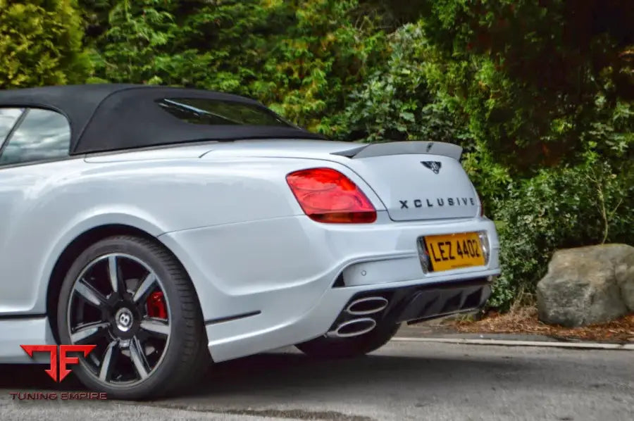 BENTLEY CONTINENTAL GT REAR BUMPER