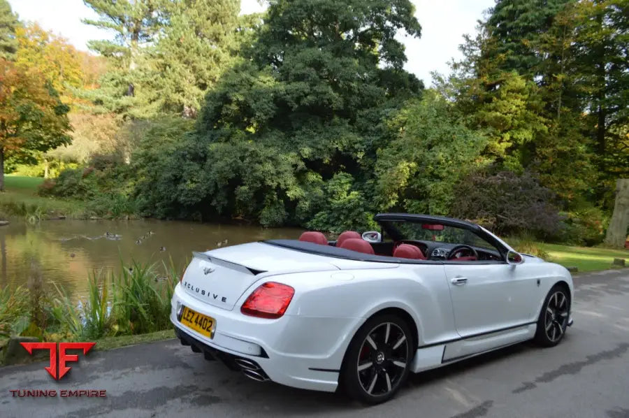 BENTLEY CONTINENTAL GT REAR BUMPER