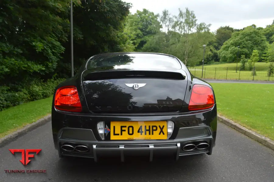 BENTLEY CONTINENTAL GT REAR BUMPER V2