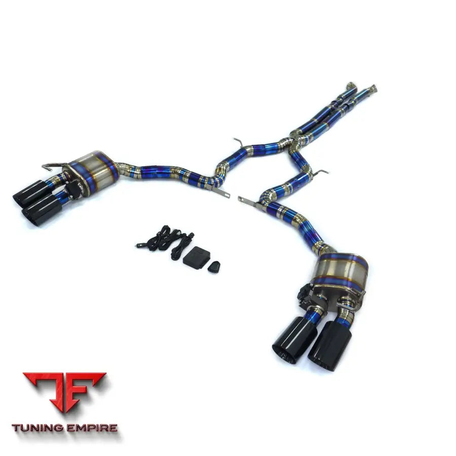 BENTLEY CONTINENTAL GT V8 4.0T TITANIUM CATBACK RAZOR EXHAUST WITH MUFFLER VALVE