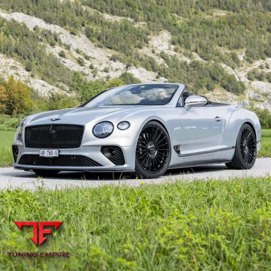 BENTLEY CONTINENTAL GT VOSSEN HF-8 GLOSS BLACK WHEELS