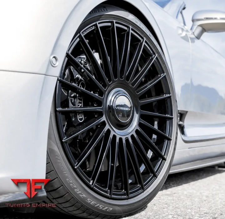 BENTLEY CONTINENTAL GT VOSSEN HF-8 GLOSS BLACK WHEELS