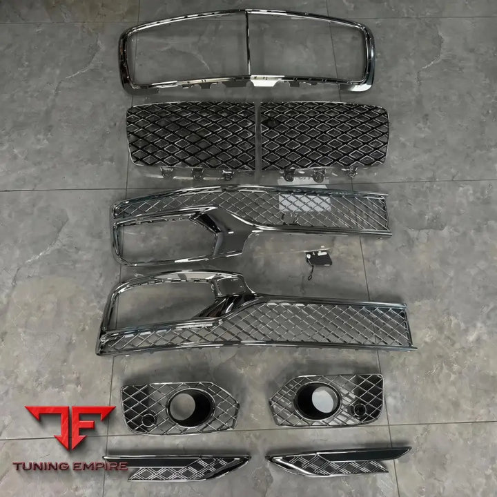 BENTLEY FLYING SPUR FRONT BUMPER RADIATOR GRILLE PARTS