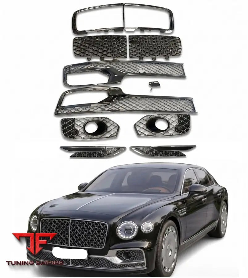 BENTLEY FLYING SPUR FRONT BUMPER RADIATOR GRILLE PARTS