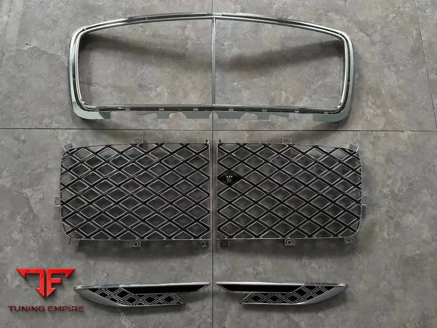 BENTLEY FLYING SPUR FRONT BUMPER RADIATOR GRILLE PARTS