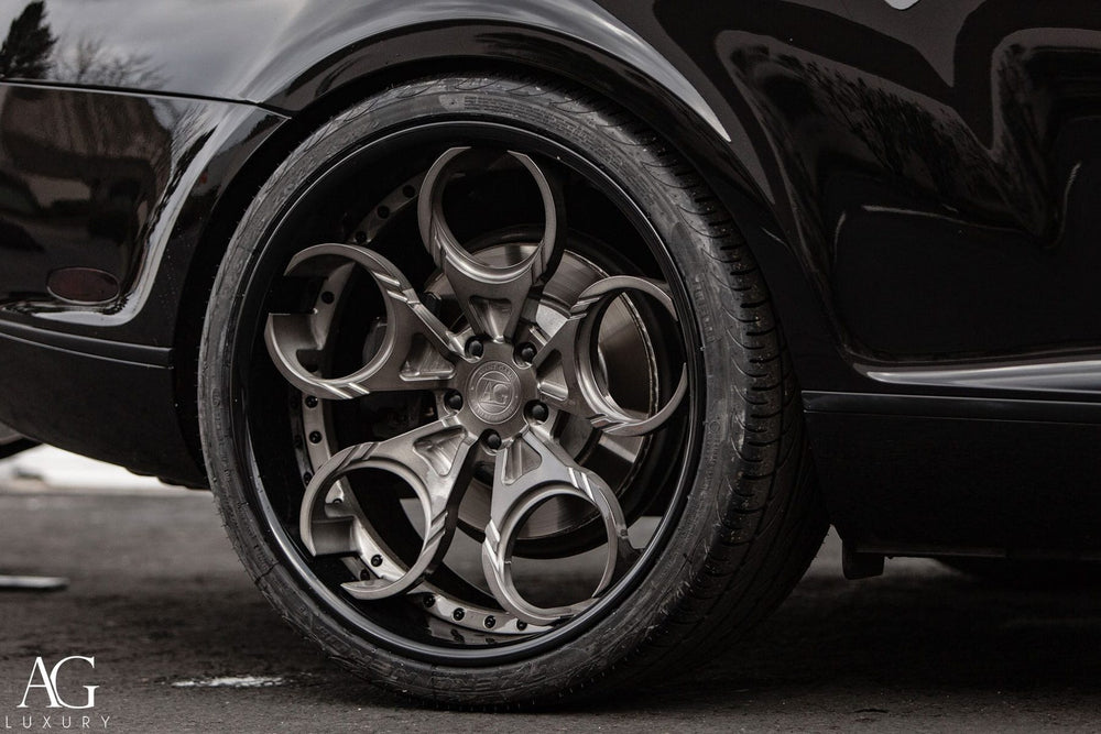Bentley GT on custom forged wheels