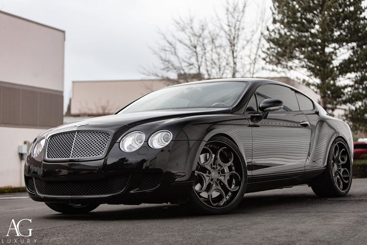 Bentley GT on custom forged wheels