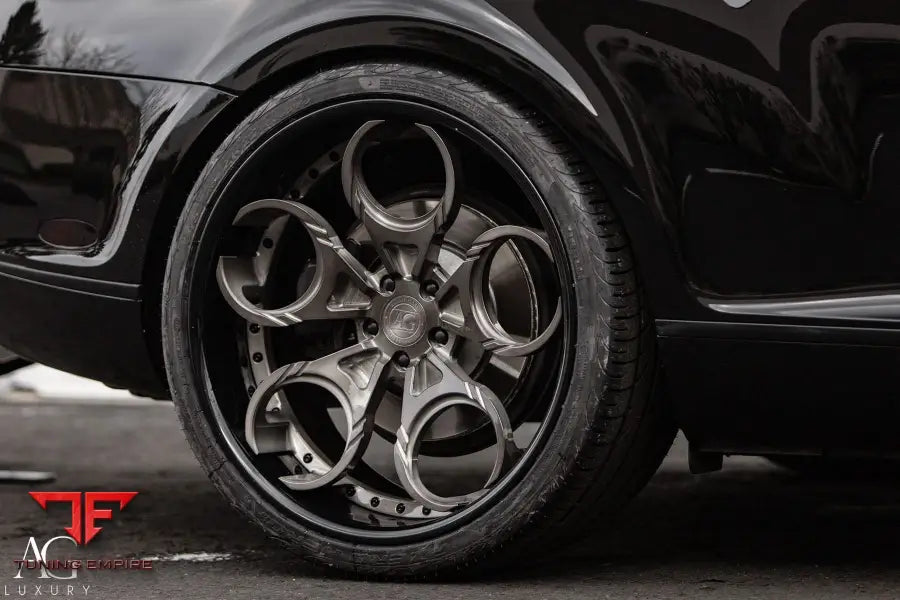 Bentley GT on custom forged wheels