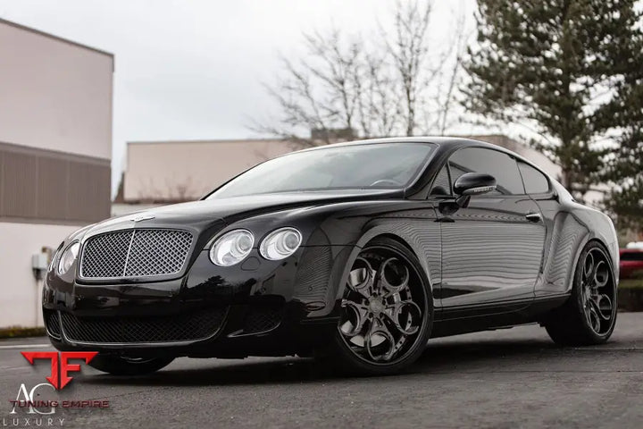 Bentley GT on custom forged wheels