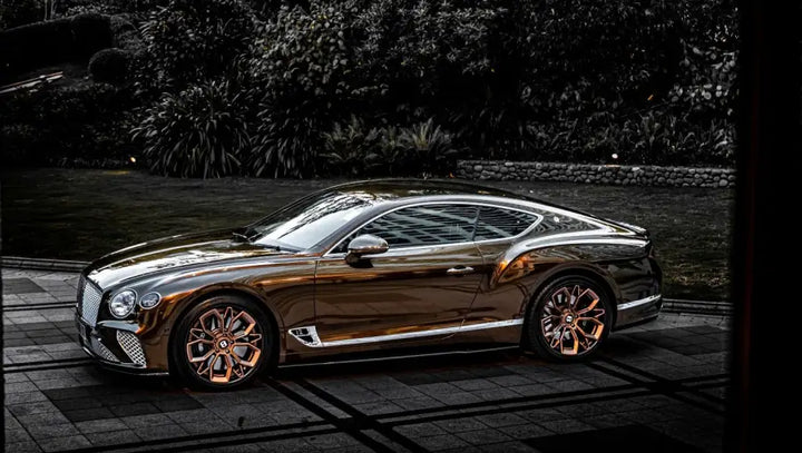 BENTLEY GT MATT BRONZE RAZOR WHEELS