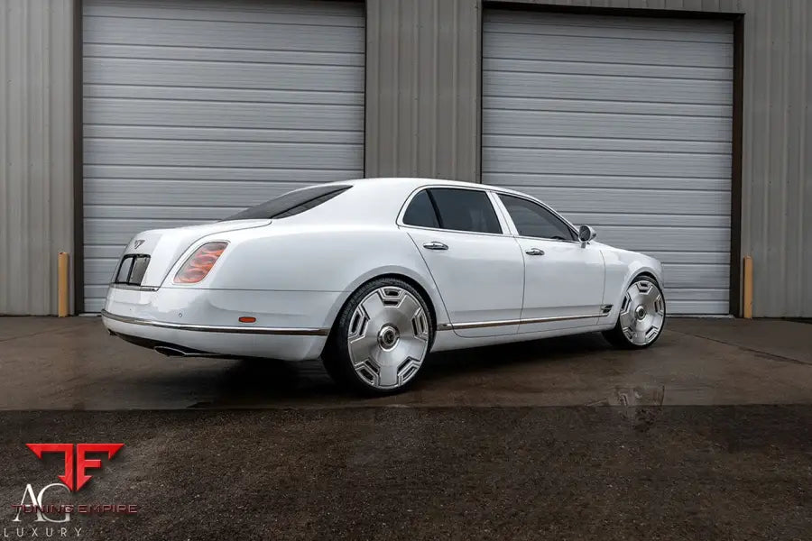 Bentley Mulsanne on custom forged wheels