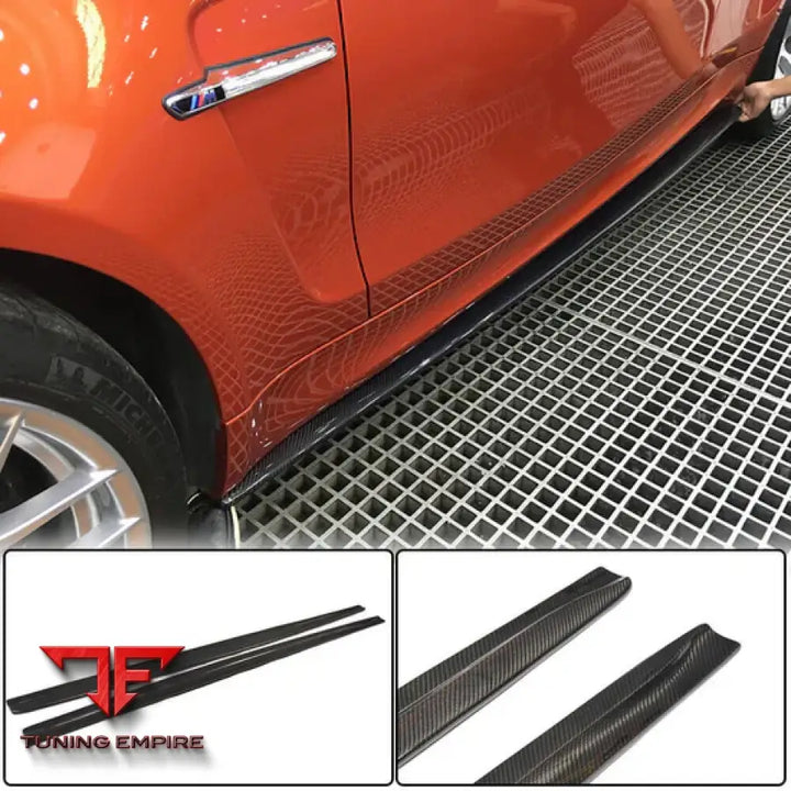 BMW 1-SERIES E82/E88 CARBON FIBER PARTS 2007-2013Y