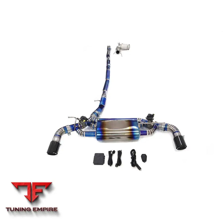 BMW 1 SERIES F40 M135i B48 TITANIUM CATBACK RAZOR EXHAUST DOWNPIPE