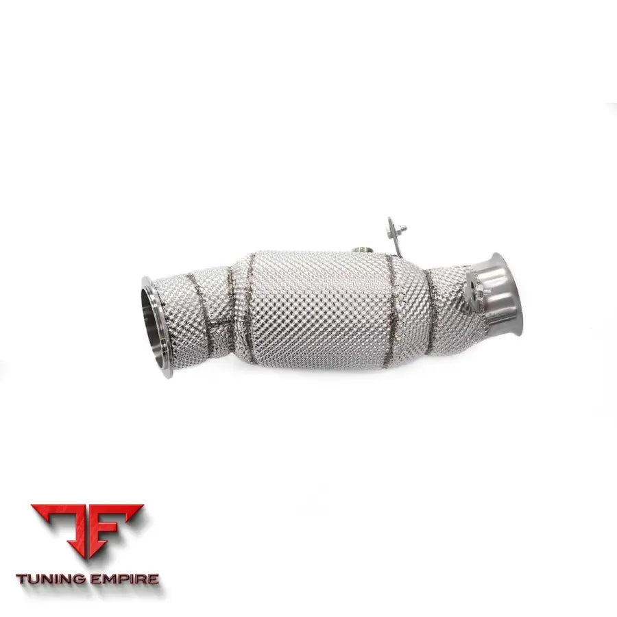 BMW 1 SERIES M135i F20 N55 STAINLESS STEEL RAZOR EXHAUST DOWNPIPE WITH HEAT SHIELD