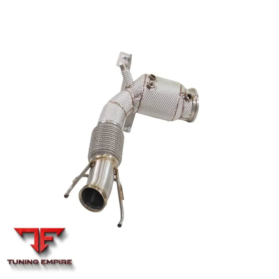 BMW 1 SERIES M135i F40 2.0T STAINLESS STEEL RAZOR EXHAUST DOWNPIPE WITH HEAT SHIELD