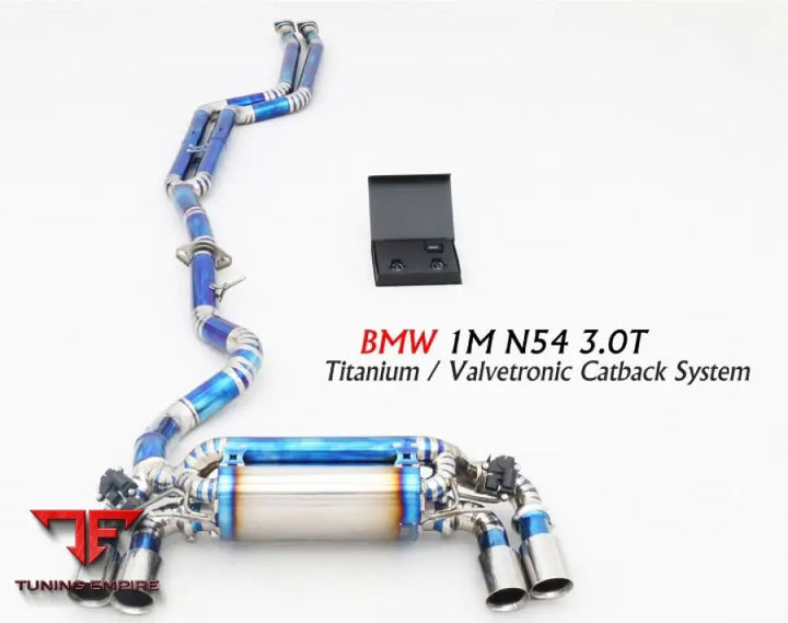 Bmw 1M All Titanium Valvetronic Exhaust System