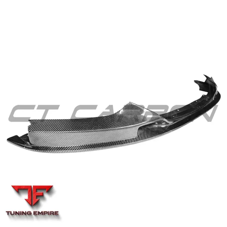 BMW 2 SERIES F22 & F23 CARBON FRONT LIP SPLITTER V1 - CT CARBON