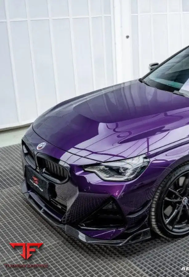BMW 2 Series G42 carbon front canards
