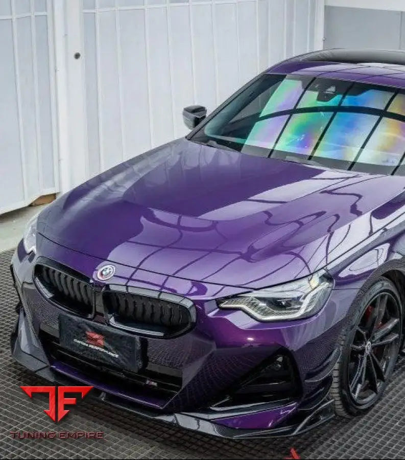 BMW 2 Series G42 carbon front lip