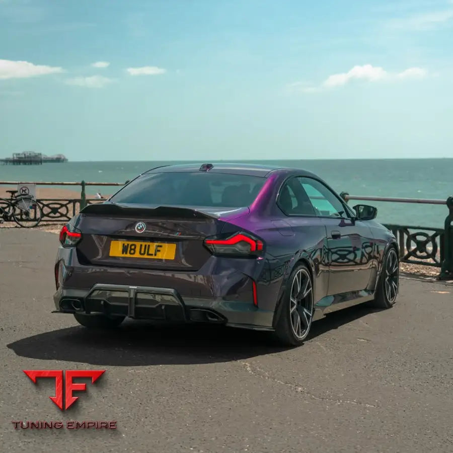 BMW 2 SERIES G42 CENTER DIFFUSER IN PREPREG CARBON FIBRE - Carbon Fibre Parts