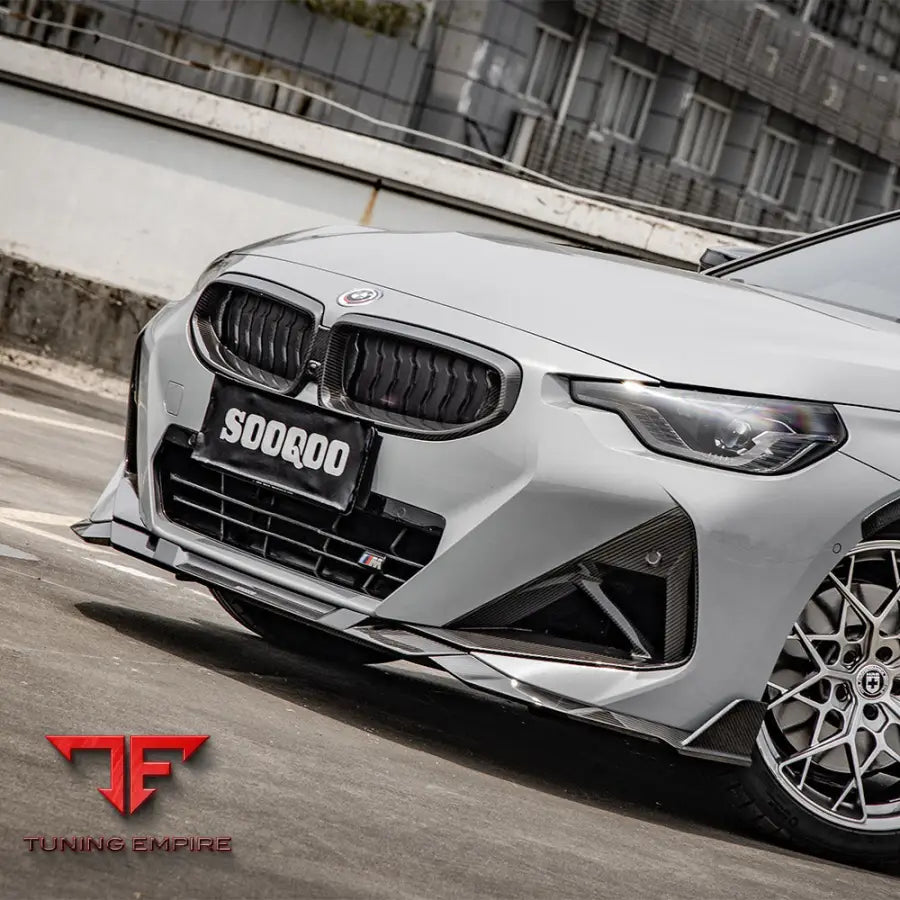 BMW 2 SERIES G42 FRONT LIP IN PREPREG CARBON FIBRE - Carbon Fibre Parts