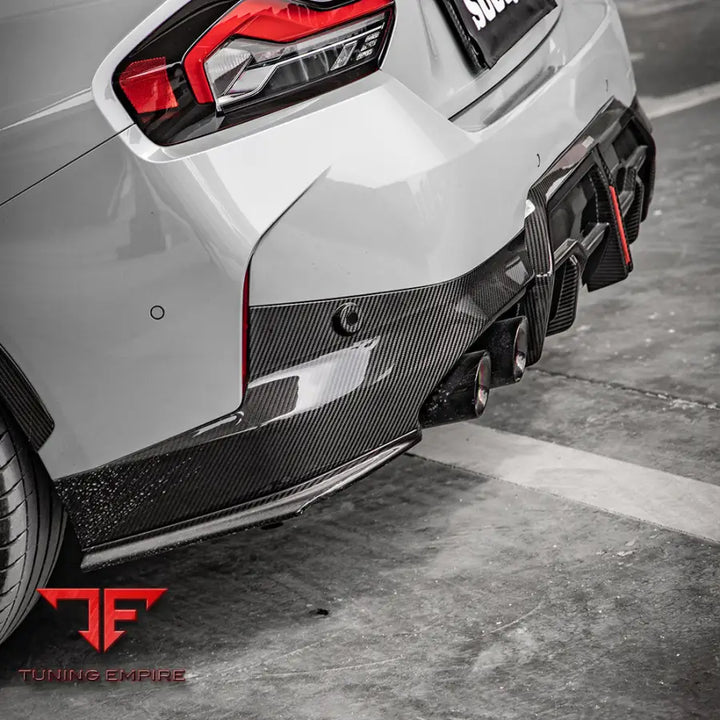 BMW 2 SERIES G42 SIDE DIFFUSER IN PREPREG CARBON FIBRE - Carbon Fibre Parts