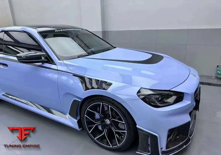 BMW 2 SERIES & M2 CARBON FIBER FENDER FLARES