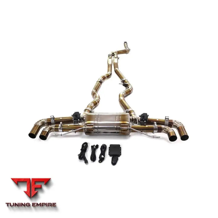 BMW 2 SERIES M240I B58 TITANIUM CATBACK RAZOR EXHAUST WITH MUFFLER VALVE