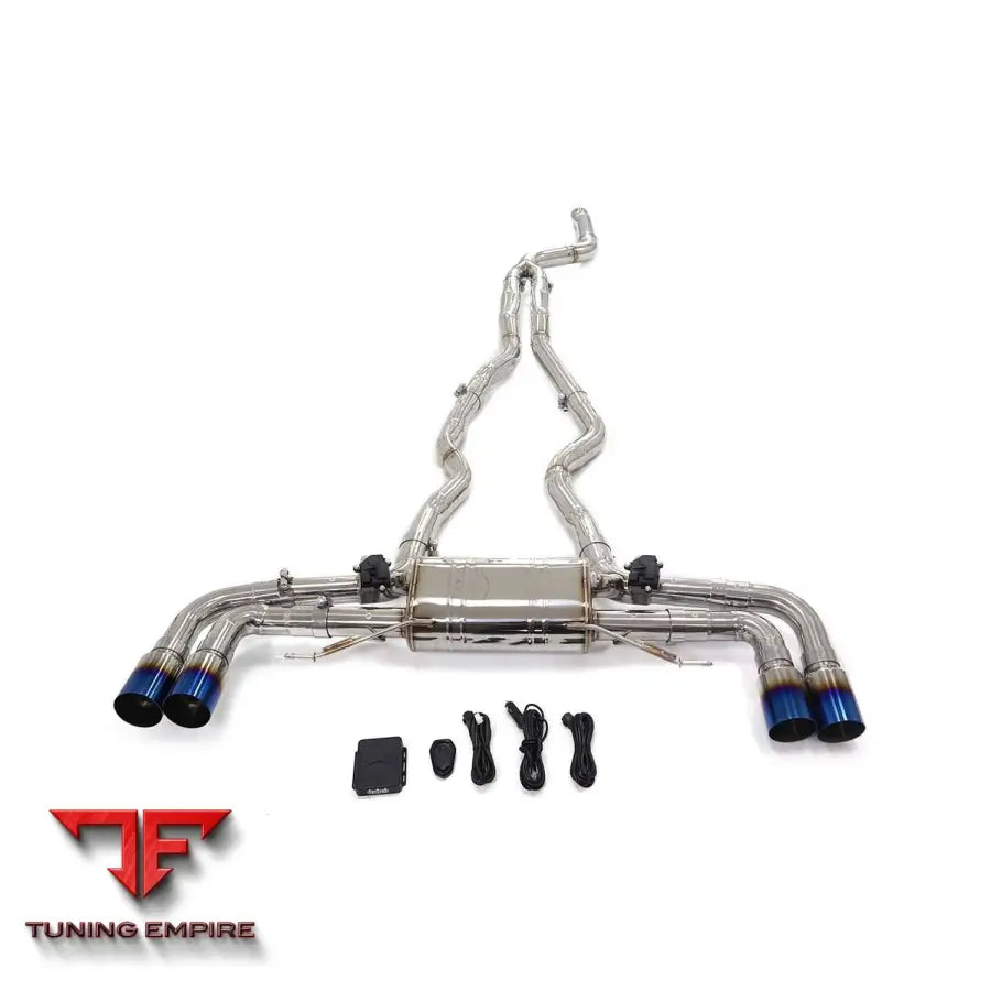 BMW 2 SERIES M240i G42 3.0T STAINLESS STEEL CATBACK RAZOR EXHAUST WITH MUFFLER VALVE