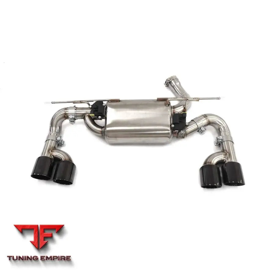 BMW 220i F22 B48 2.0T STAINLESS STEEL CATBACK RAZOR EXHAUST WITH MUFFLER VALVE
