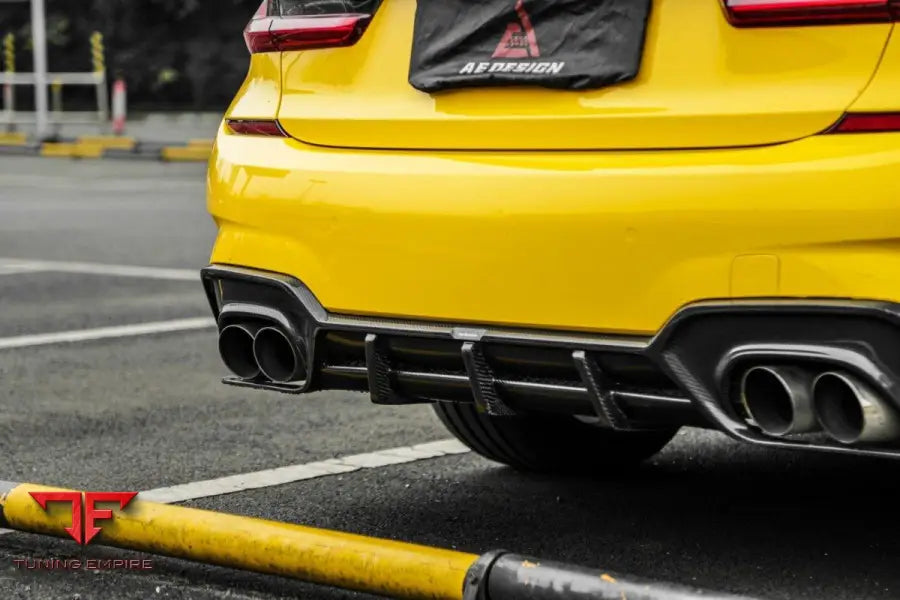 BMW 3 SERIES 330I M340I G20 PRE-LCI 2019-2022 AE DESIGN REAR DIFFUSER - Rear Diffuser