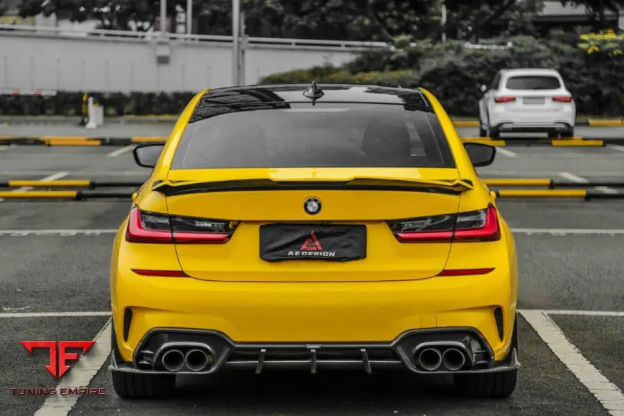 BMW 3 SERIES 330I M340I G20 PRE-LCI 2019-2022 AE DESIGN REAR DIFFUSER - Rear Diffuser