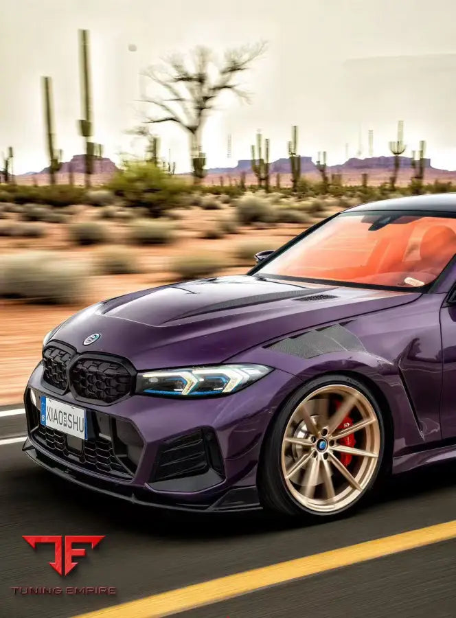 BMW 3 Series G20 LCI plastic front splitter
