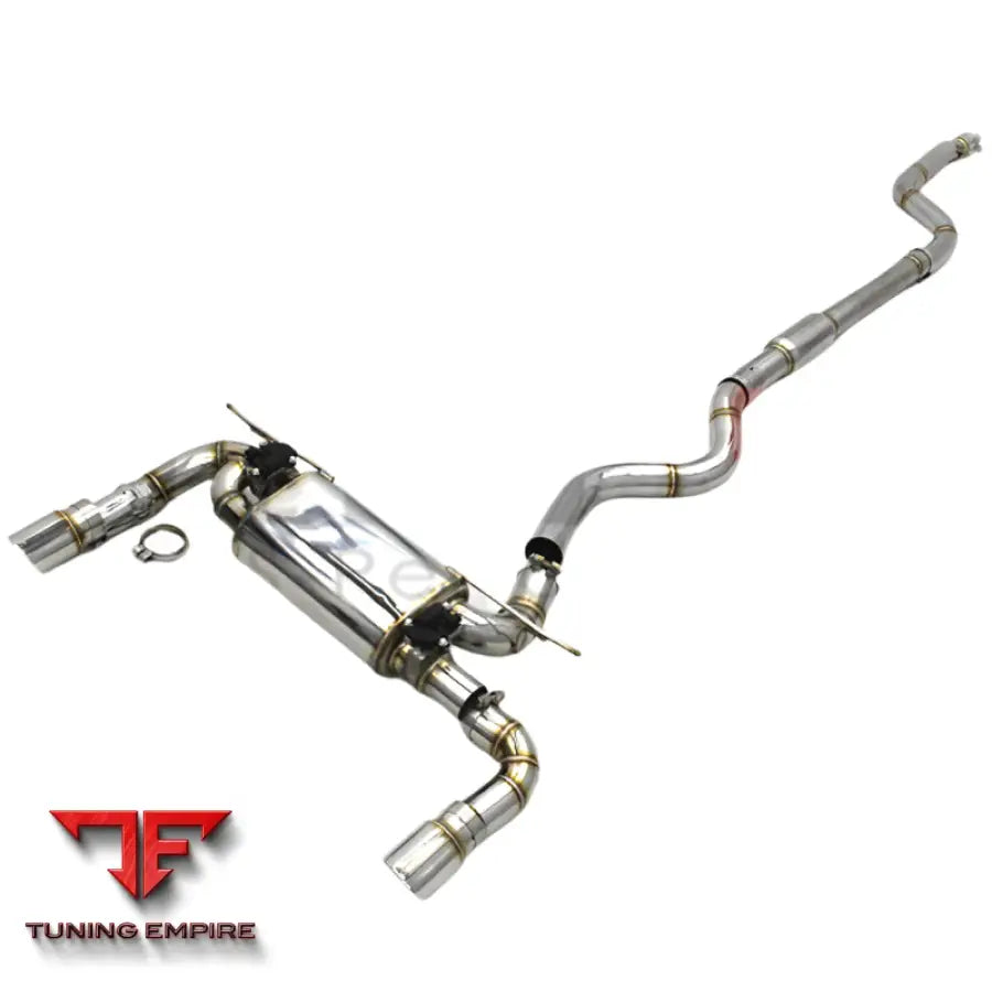 BMW 340I 340 3.0T CATBACK ACOUSTICAL DAMPER EXHAUST SYSTEM 2016-2023