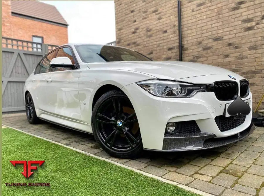 BMW 3 SERIES F30/F31 2011-2019 CARBON FIBRE SPLITTER - V1 - CT CARBON