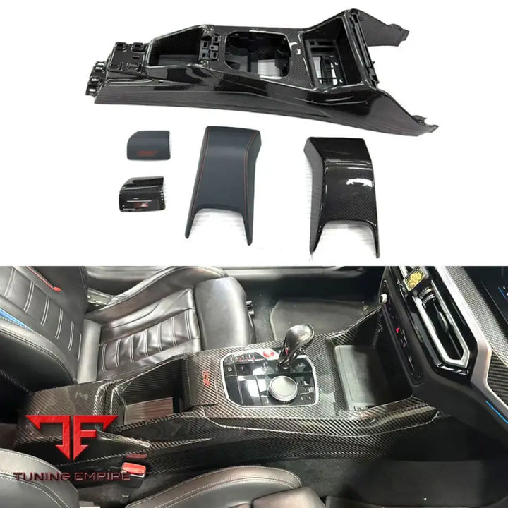 BMW 3 SERIES G20 CARBON FIBER CENTRAL CONTROL SADDLE INTERIOR