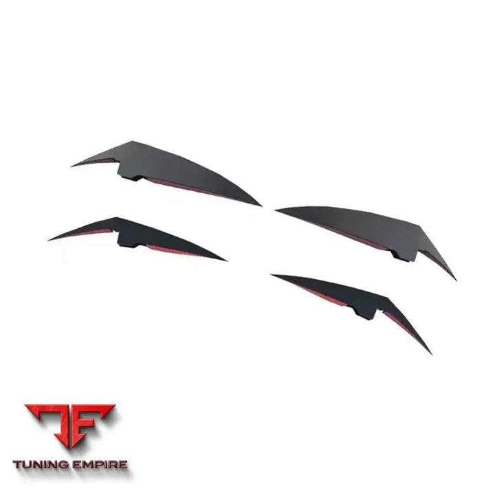 BMW 3 SERIES G20 FRONT BUMPER CANARDS AIR BLADES