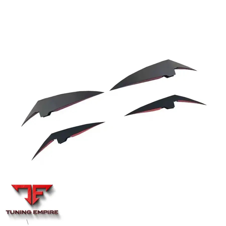 BMW 3 SERIES G20 FRONT BUMPER CANARDS AIR BLADES