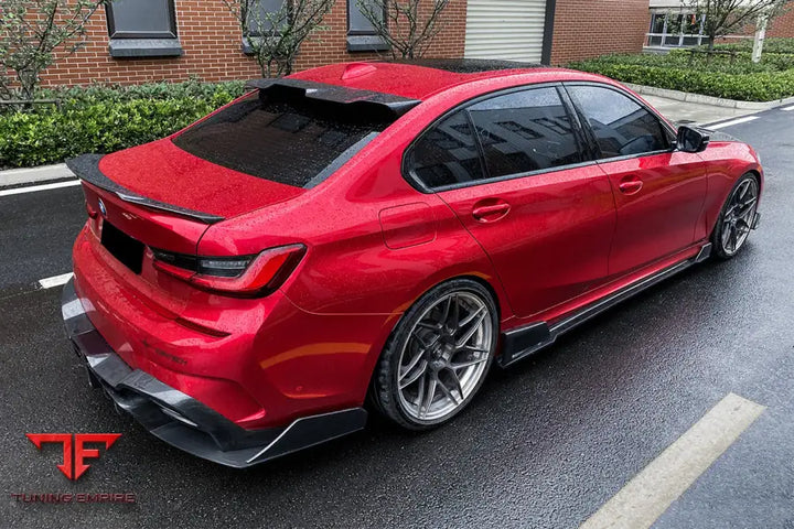 Bmw 3 Series G20&G28 Bkss Style Carbon Fiber Rear Diffuser Bsd