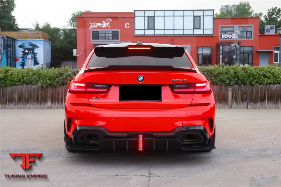 Bmw 3 Series G20&G28 Bkss Style Carbon Fiber Rear Diffuser Bsd