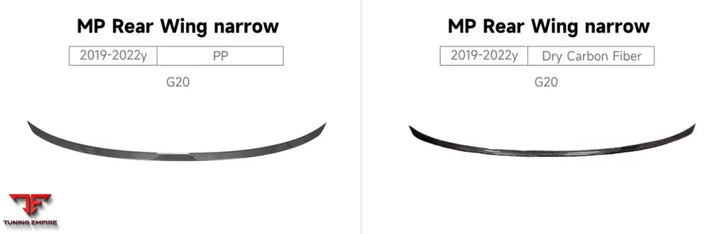 BMW 3 SERIES G20 MP PARTS 2019-2022y