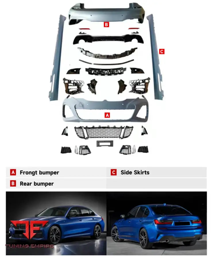 BMW 3 SERIES G20 MT BODY KIT 2019-2022y