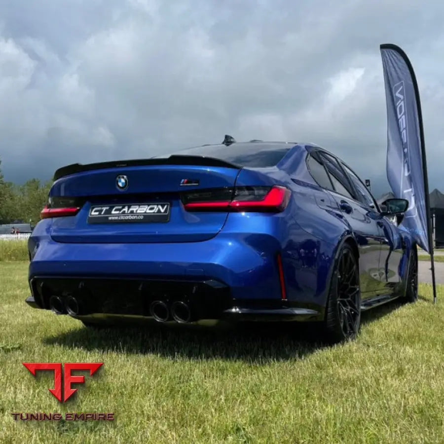 BMW 3 SERIES G80/G20 2018+ CARBON FIBRE SPOILER - V1 - CT CARBON