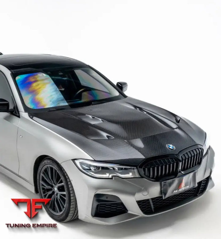 BMW 3 Series G20 G21 AE Design carbon hood
